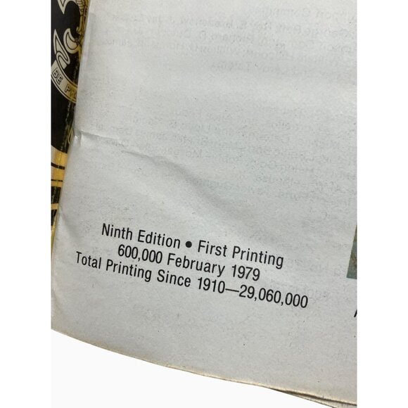 Official Boy Scout Handbook 1979 Ninth Edition First Printing - Picture 2 of 16